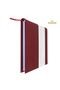 كتاب موسيقى (خط قطع يسار بدون مفتاح) 100% صناعة يدوية، خياطة يدوية - قماش جلد طبيعي (A/5) - 4