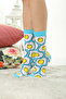 Unisex Set of 12 Colorful Patterned Socks - 7