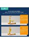 3 Wheeled Foldable Kick Scooter for Kids - Stand and Cruise Child/Toddlers Folding Scooters - 5