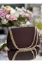 Abi̇ye Original Fabric Tassel Pearl Bag