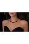 Sapphire Gemrute Collar Necklace - 4