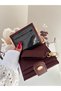 Women's Keychain Detailed Wallet - 4