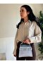 Women's Lara Model Lock Belt Detailed Bag