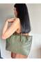 Women's Kardelen Model Knitted Detailed Hand and Shoulder Bag - 4