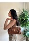 Women's Rosa Model Covered Shoulder Bag - 5