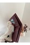 Women's Detachable Card Holder Detailed Faux Leather Wallet - 5