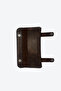 100% Genuine Leather Roll-Up Pen Holder, Multi-Purpose Leather Case with Snap Closure - 4