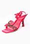 Perla Women's Stone-Fronted Heeled Shoes A002-K1299 - 2