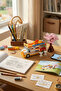 Mobil Restaurant Educational Block Set – 310 Pieces Detailed and Creative Building Set - 2