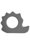 Hedgehog Silicone Teether - Gray - 2