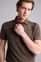 Slim Fit Waffle Short Sleeve Polo T-Shirt F8628Ax25Au