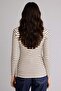 Slim Fit Ribbed Camisole Long Sleeve T-Shirt H4442Ax26Sp - 5