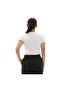 A6000264-100 Ua Rival Rib Baby Tee Women's T-Shirt White - 4