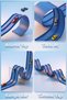 Blue Flexible Race Track 4.5 Mt Toy Car Track Action Track Flexible Toy Road - 4