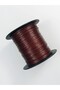 Burgundy Color 1.0 mm 100 Meters Waxed Rope Saddler Leather Sewing Rope Necklace Jewelry Design Bracelet Rope - 3