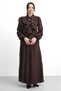 Molly Nelly Women's Ruffle Front Shirt Voile Skirt Set - 5