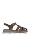 , Women's Genuine Leather Sandals 1611061Zm20 Mink - 3