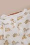 Baby Kids Jumpsuit Long Sleeve Printed Zippered Girls Boys Pajama Jumpsuit - 4