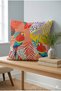Smr Tropical Bird Patterned Throw Pillow – Soft Colored Parrot Decorative Throw Pillow 43X43 - 2