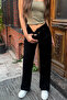 Black High Waist Wide Leg Jeans - 2