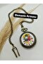 Luxury Chain Watch Copper Color Case (Ottoman Empire Coat of Arms) - (36 Cm. Chain)