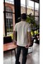 Men's - Women's Unisex Custom Gold Print Design T-Shirt (Js26G.G.001) 100% Cotton - 5