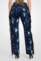 Women Regular Fit Color Splash Wide Leg Jeans, Multicolor - 3