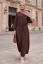 Cover with Pocketed Buttons Double Suit 1696 - Brown - 5