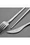 4400 Fallen 84 Piece 12-Person Steel Cutlery Set - 3
