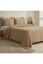 Olivia Double Bedspread Set Beige - 2