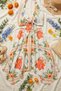 Island Girl Vintage Tie-Up Tropical Halter Neck Bustier and Asymmetrical Handkerchief Skirt with Pockets Summer Bohemian Boho Set Suit - 7