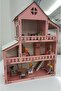 Wooden Playhouse Dollhouse with Fairy Led Gift - 2