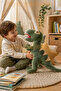 45 cm Plush Dinosaur Toy – Adorable Soft Dinosaur Sleeping and Playmate - 5