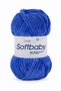 Softbaby (Velvet-Chenille) Hand Knitting Yarn (5Yumak) 535 Blue - 2