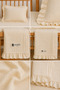 Baby Girl and Boy 100% Cotton Muslin Pillowcase & Blanket Set Hospital Discharge Set - 3