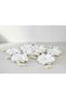 Carded White Satin Rubber Buckle (10Pcs)- Bride to Be/Kina Gift/Souvenir Buckle