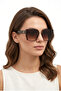 Brown Uv400 Women's Sunglasses - 2Lv9792R004