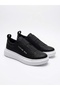 Ba0307 Thick High Sole Double Tape Black White Men's Shoes - 6