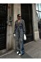 Women's Leopard Patterned High Waist Wide Leg Jeans - 3