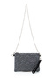 Stitched Clutch Star Women's Star Bag Silvery Anthracite