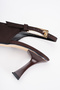 Women's Brown Satin Buckle Detail Stiletto - 5