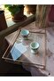 Glass Coffee Presentation Tray Engagement Tray 25X20X5 cm - 2