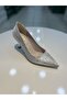 Hco Silvery Stylish Women's Heeled Shoes - 3