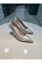 Hco Silvery Stylish Women's Heeled Shoes