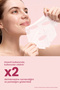 Collagen Face Mask Set of 2 |   Anti-Aging Transparent Mask |   Intense Moisturization, Bright and Vibrant Skin Appearance - 2