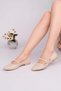 Ceylan 360 Women's Flat Shoes with Pearl Detail - 2