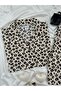 Women's Lena Leopard Patterned Milan Short Sleeve Pajama Set - 2