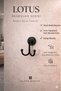 Bathroom Accessory Set, Black, Flat Towel Holder, Covered Toilet Paper Holder, Robe Holder, Whether Adhesive or Mountable - 5