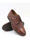 2960 Tan Genuine Leather Eva Sole Lace-Up Men's Shoes - 6