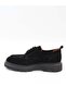 54083 Black Distressed Suede Lace-Up Casual Men's Shoes - 3